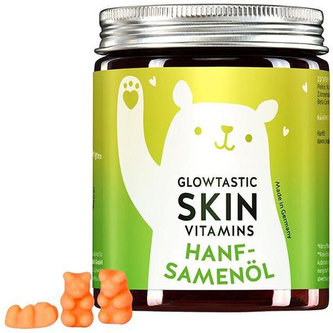 Bears With Benefits Vitamíny pro pleť s konopným olejem Glow-tastic 60 ks