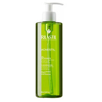 Rilastil Čisticí gel pro smíšenou a mastnou pleť se sklonem k akné Acnestil (Cleansing Gel) Objem 400 ml woman