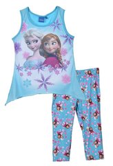 KOMPLET TUNIKA A LEGÍNY FROZEN - velikost 4