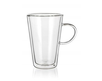BANQUET Hrnek skleněný dvoustěnný DOBLO 330 ml