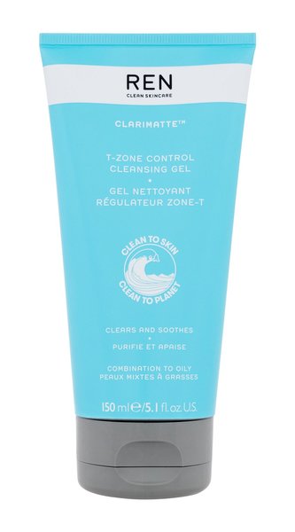 REN Clean Skincare Clarimatte Čisticí gel T-Zone Control Cleansing Gel 150 ml pro ženy