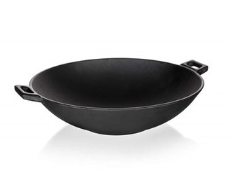 BANQUET Pánev WOK litinová EXCELLENT průměr 36,5 cm, černá