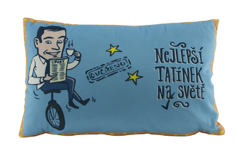 Home Elements polštář Nejlepší Tatínek 40 x 25 cm
