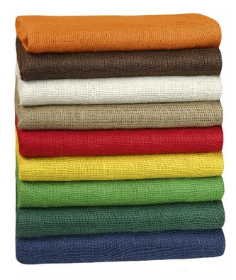 Jutová tkanina - šíře 130 cm , nábal 30 m - 2415/230 - hnědá