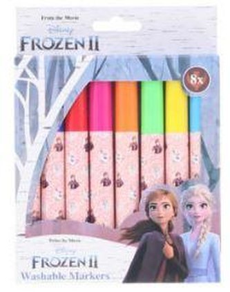 SADA 8 KS VYPRATELNÉ FIXY FROZEN