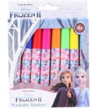 SADA 8 KS VYPRATELNÉ FIXY FROZEN