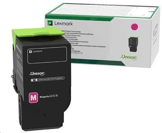 Lexmark purpurový Extra High cap. toner C242XM0 Return program pro pro C2425x,C2535x,MC2425x,MC2535x,MC2640x - 3 500 str