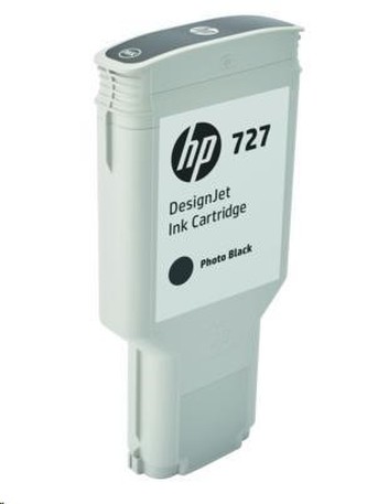 HP 727 300-ml Photo Black DesignJet Ink Cartridge