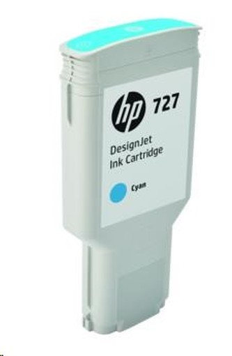 HP 727 300-ml Cyan DesignJet Ink Cartridge
