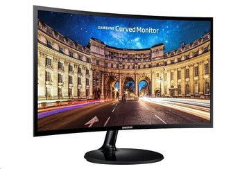 SAMSUNG MT LED LCD Monitor 24" 24F396FHRXEN -prohnutý,VA,1920x1080,4ms,60Hz,HDMI