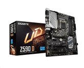 GIGABYTE MB Sc LGA1200 Z590 D, Intel Z590, 4xDDR4, 1xDP