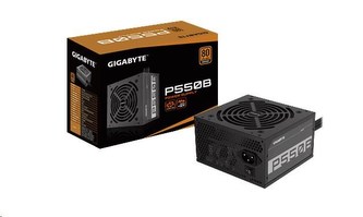 GIGABYTE zdroj P550B, 550W, 80plus bronze, 12 cm fan