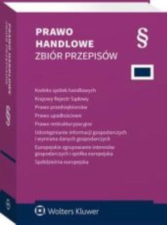 Prawo handlowe Zbiór przepisów