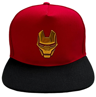 Čepice - kšiltovka snapback Marvel|Iron Man: Face (nastavitelná)