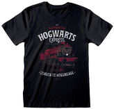Pánské tričko Harry Potter: All Aboard (S) černá bavlna