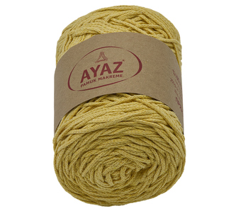 Příze PAMUK MAKREME - žlutá - 250g / 150 m