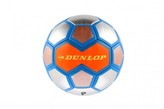 Míč fotbalový Dunlop nafouknutý šitý 22cm 3 barvy vel. 5