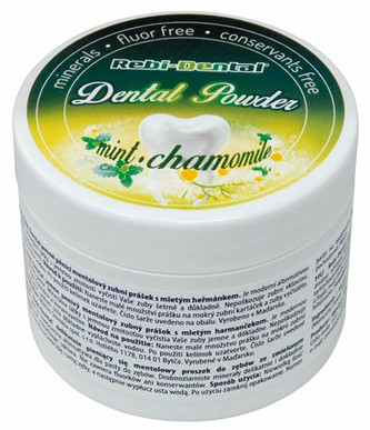 Rebi-Dental Zubní pasta v prášku s heřmánkem 50 g