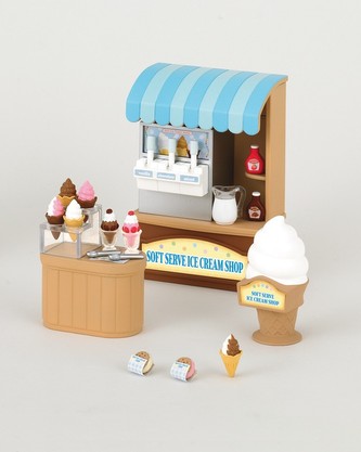 Obchod s točenou zmrzlinou