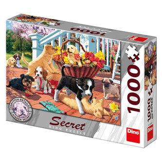 Dino - Štěňata: secret collection puzzle 1000 dílků
