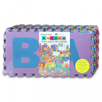Pěnové puzzle 30x30 26ks ABECEDA