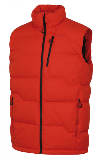 Pánská péřová vesta Deep M cihlová - M