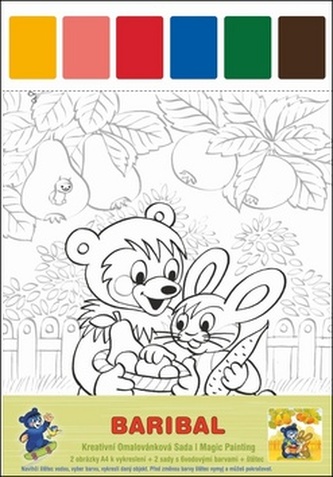 Baribal - Kreativní omalovánková sada Magic Painting