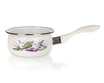 BANQUET Rendlík smaltovaný LAVENDER 14 cm, 0,65 l