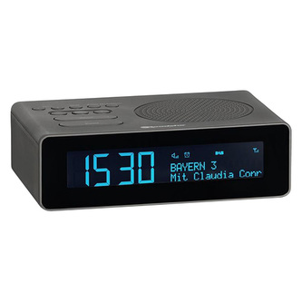 Radiobudík Roadstar, CLR-290D+/BK, DAB+/FM, LCD, USB, síť, baterie, 16 W