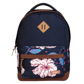 Batoh Target, Květiny, barva tmavě modrá