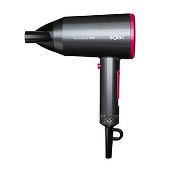 Fén na vlasy Solac, SH7089, Fast Ionic Dry, ECO funkce, Ion technologie, 2 rychlosti a teploty, 1800/2200 W