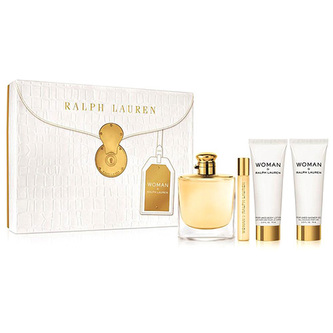Dárková sada Ralph Lauren, Woman, EDP 100 ml, EDP 10 ml, tělový krém 75 ml, sprchový gel 75 ml