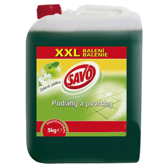 Savo Profi Uni. 5kg zelené jablko, Savo professional, XXL Balení, 5kg, Podlahy a povrchy, Zelené jablko