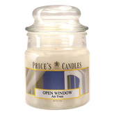 Svíčka ve skleněné dóze Price´s Candles, Otevřené okno, 100 g
