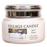 Svíčka ve skleněné dóze Village Candle, Sněhová Nadílka, 312 g