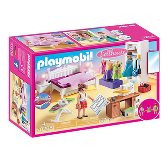 Ložnice s šicím koutem Playmobil, Domečky pro panenky a příslušenství, 67 dílků