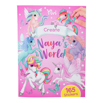 Kreativní sešit Ylvi and the Minimoomis, 165 samolepek