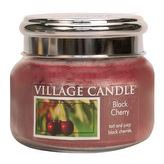 Svíčka ve skleněné dóze Village Candle, Černá třešeň, 312 g