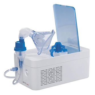Inhalátor Imetec, 5317, AR 1000, patentovaná dětská maska, patentovaný kloub, přihrádka na příslušenství, 150 W
