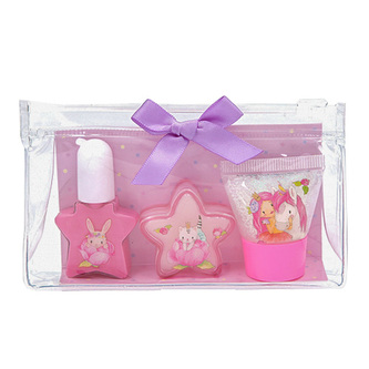 Kosmetická sada Princess Mimi, Lak na nehty, lesk na rty, třpytivý tělový gel, 0411506_A