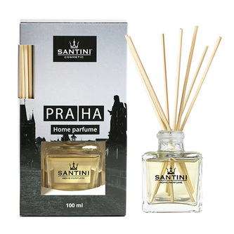 Aroma difuzér Santini, Praha, 100 ml, 10 ks stébel