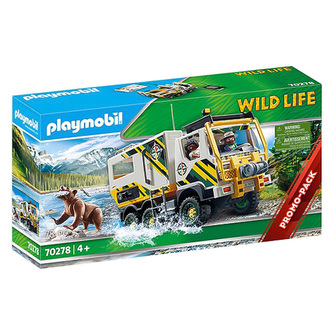 Expediční truck Playmobil, Dobrodružství v přírodě, 78 dílků