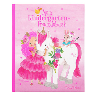 Kniha přátelství ze školky Princess Mimi, Princess Mimi, Bonny Pony, Nelly a Lou, 96 stran, 10282_A