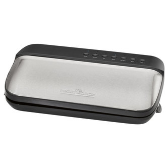 Vakuová svářečka ProfiCook, Proficook PC-VK 1134, široký svár, automatické svařování a dělení v jednom kroku, regulace výkonu, elektronický senzor Touch, 8 kontrolek, nádoba na přebytečnou tekutinu, 120 W Vakuová svářečka ProfiCook, Proficook PC-VK 1134, široký svár, automatické svařování a dělení v jednom kroku, regulace výkonu, elektronický senzor Touch, 8 kontrolek, nádoba na přebytečnou tekutinu, 120 W