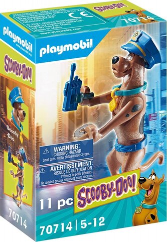 Scooby-Doo policista Playmobil, Scooby-Doo, 11 dílků