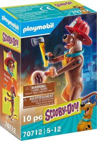 Scooby-Doo hasič Playmobil, Scooby-Doo, 10 dílků
