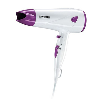 Vysoušeč vlasů Severin, HT 0174, 2 nastavení teploty, 2 nastavení rychlosti, cool shot, difuzor, odnímatelná mřížka, ochrana proti přehřátí, 2000 W