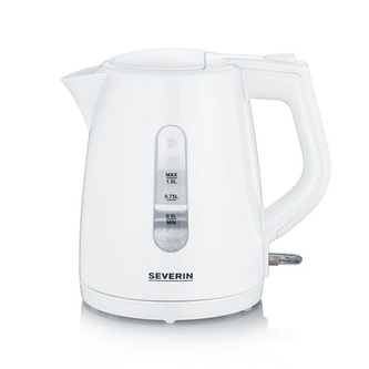 Rychlovarná konvice Severin, WK 3411, 1L, indikátor hladiny vody, 2 200 W, bílá