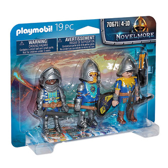 Trojice rytířů z Novelmore Playmobil, Novelmore, 19 dílků