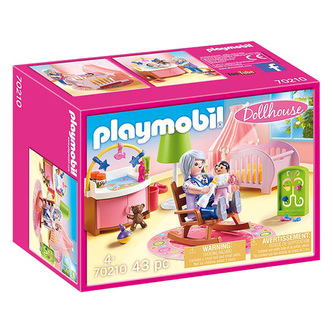 Dětský pokoj kojence Playmobil, Domečky pro panenky a příslušenství, 43 dílků